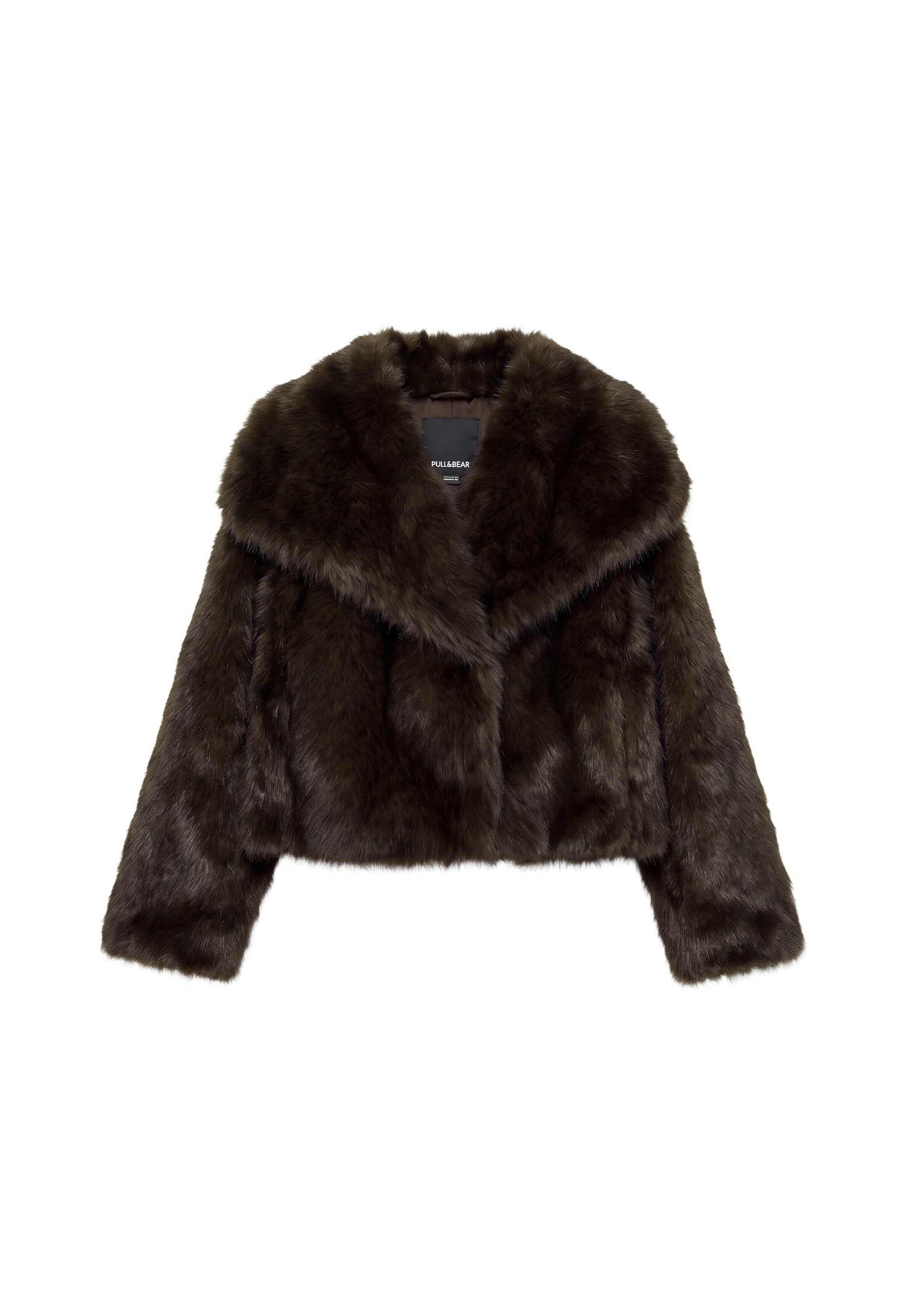 Pull&Bear Jacke in XS in dunkelbraun, Produktansicht
