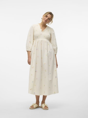 VERO MODA Dress 'RUPA' in Beige: front