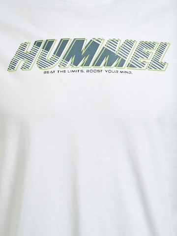 T-Shirt fonctionnel Hummel en blanc