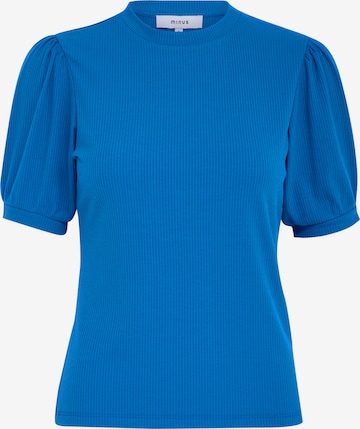T-shirt 'Johanna' minus en bleu : devant