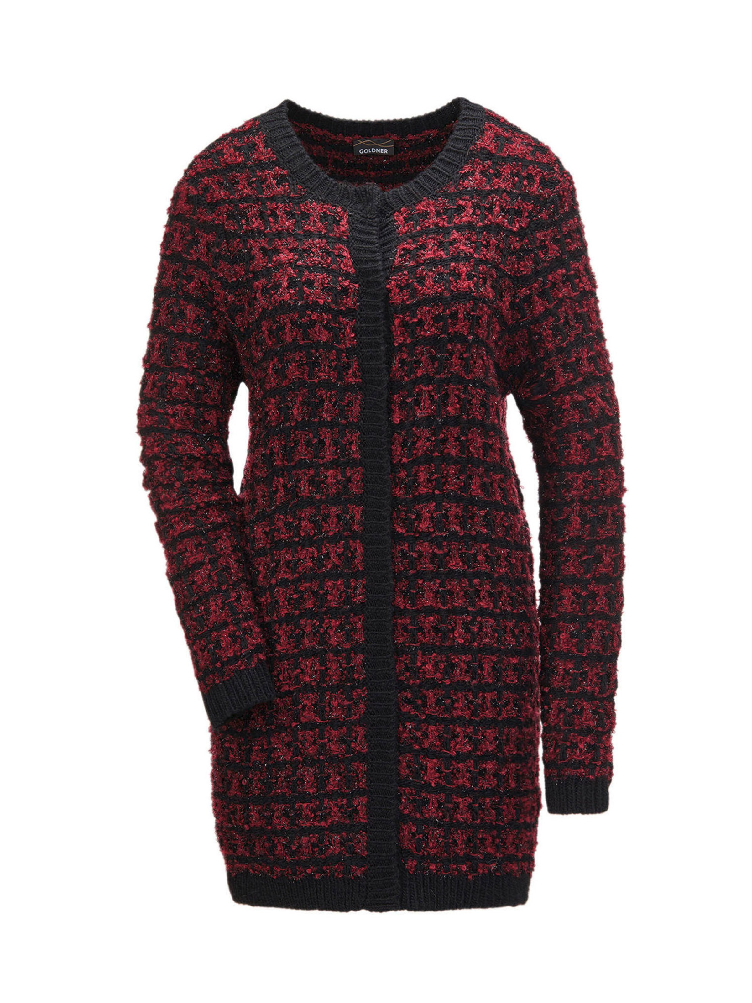 Cardigan Goldner en noir : devant