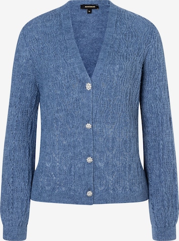 MORE & MORE Knit Cardigan in Blue: front