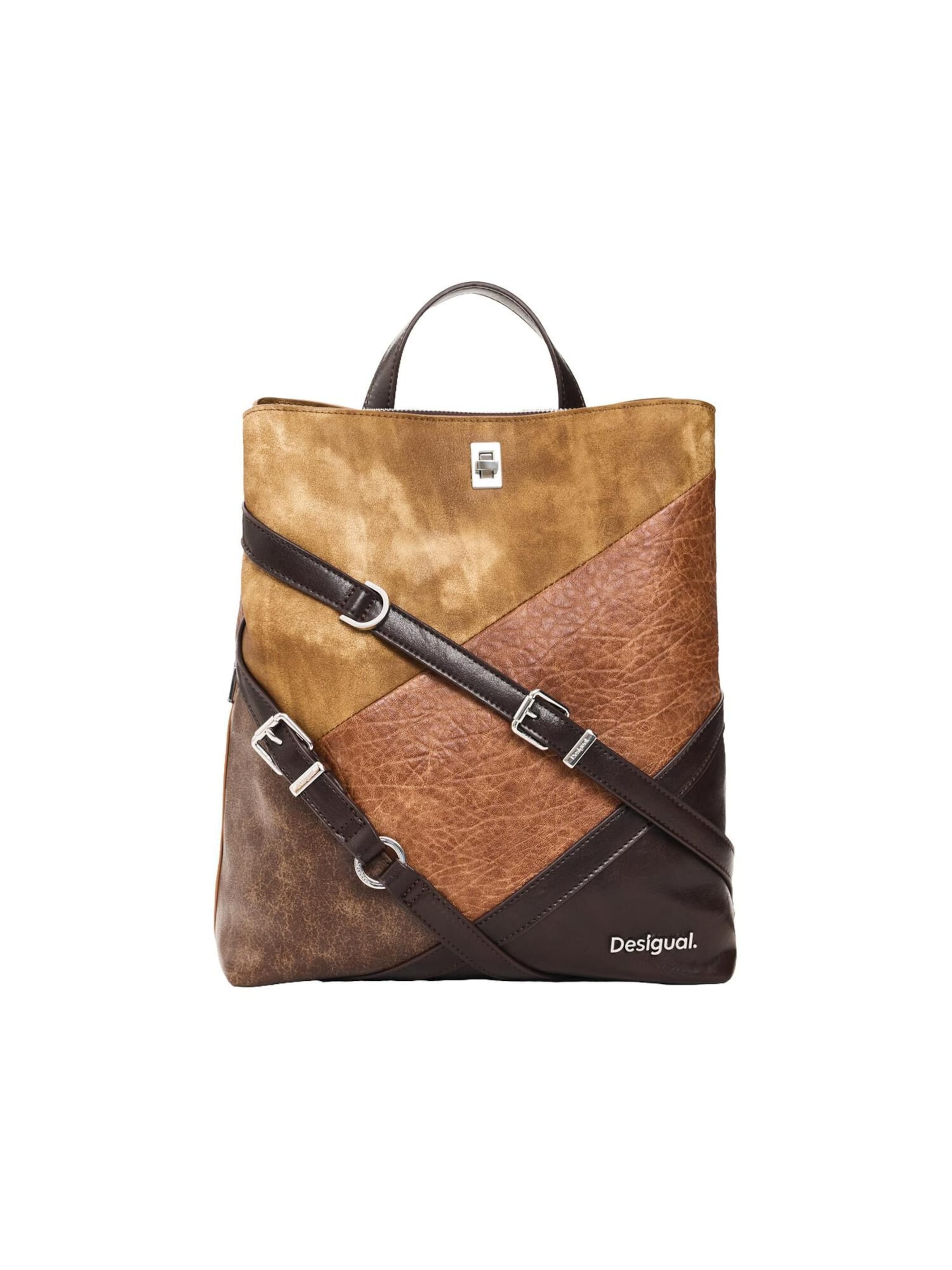 Desigual Batoh – hnědá: přední strana