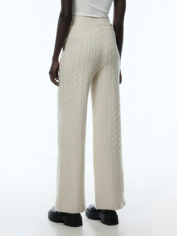 EDITED Wide leg Pants 'Myriam' in Beige