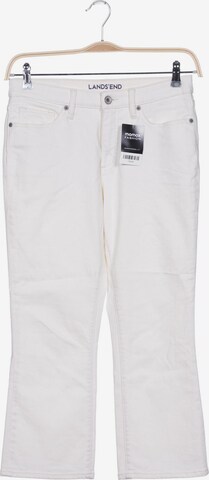 Lands‘ End Jeans in 27-28 in White: front