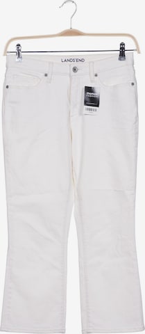 Lands‘ End Jeans in 27-28 in White: front