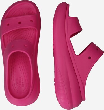 Crocs Klapki 'Classic Crush' w kolorze różowy