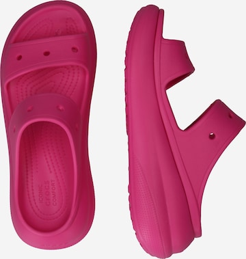 Crocs Pantolette 'Classic Crush' in Pink