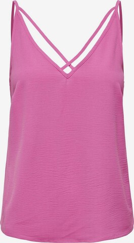 ONLY - Blusa 'METTE' em rosa: frente