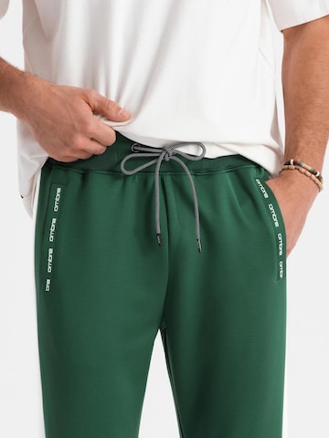 Regular Pantalon 'OM-PASK-0229' Ombre en vert
