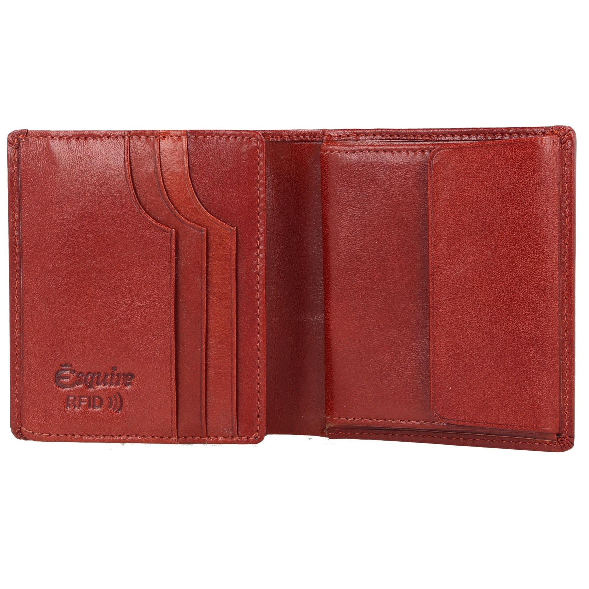 Esquire Wallet 'Toscana' in Red