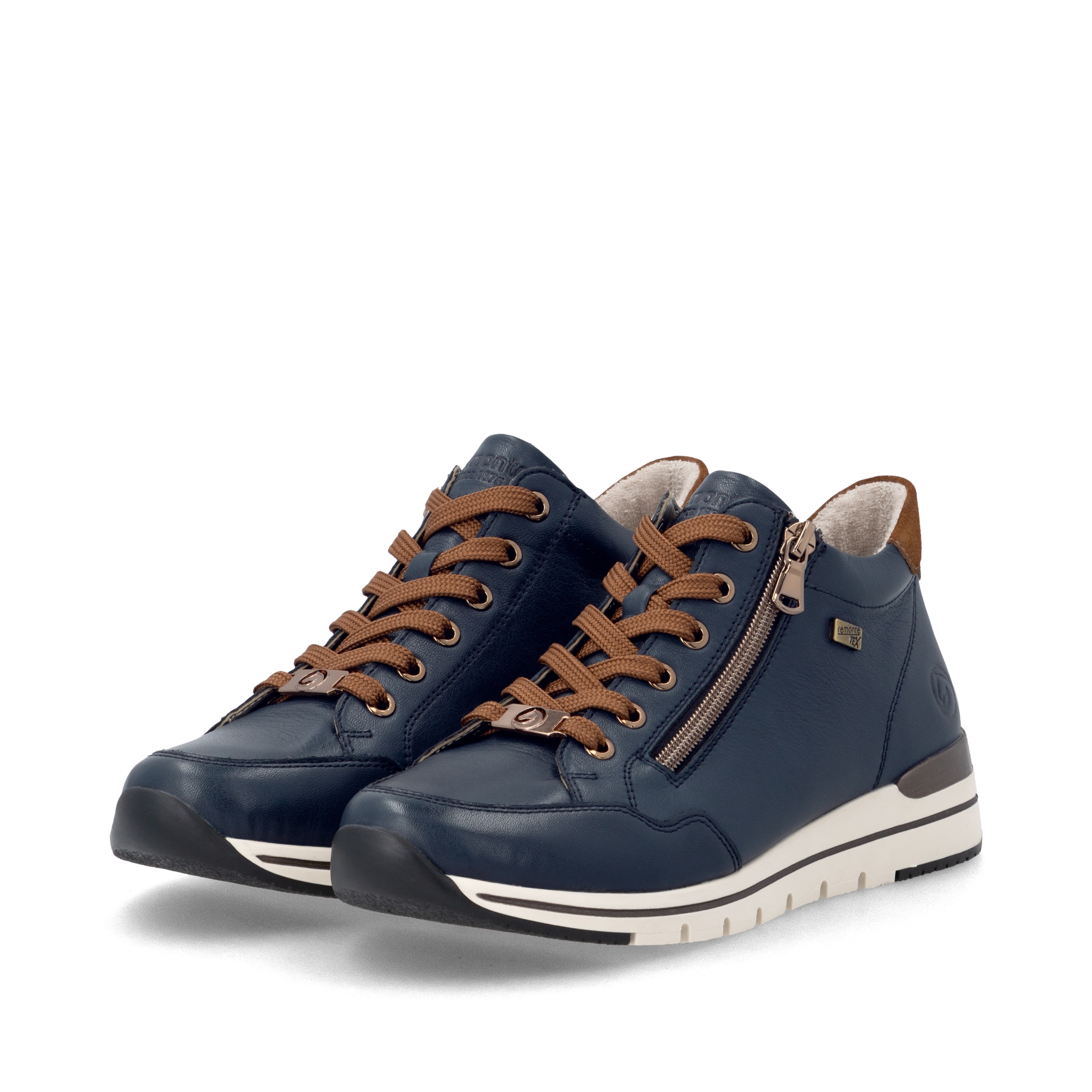 Baskets hautes 'R6777' REMONTE en bleu