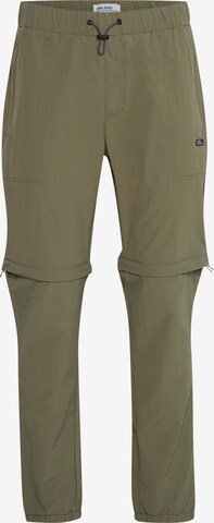 Regular Pantalon fonctionnel 'Woven' BLEND en vert : devant