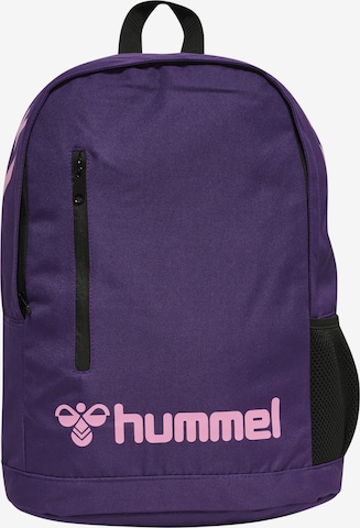 Hummel Backpack in Purple: front