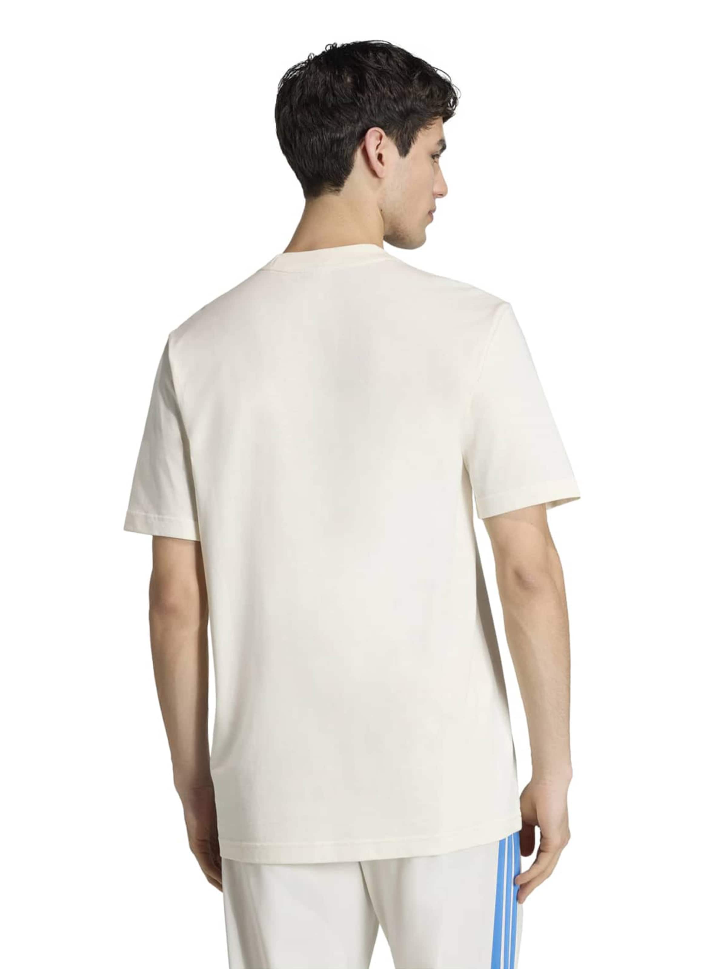 ADIDAS SPORTSWEAR Функционална тениска 'Essentials' в бяло