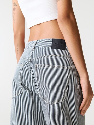 Pull&Bear Bő szár Farmer - kék
