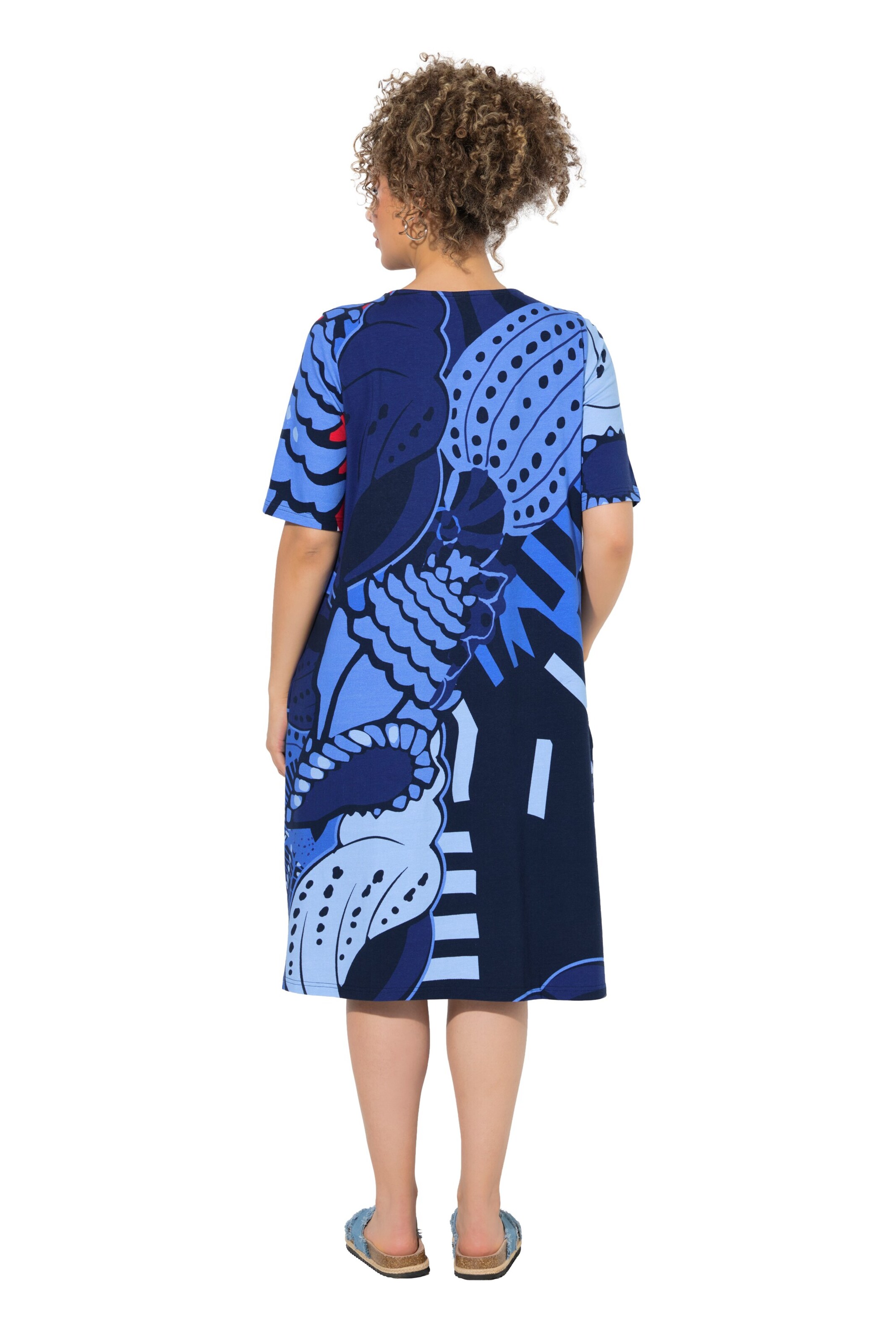 Ulla Popken Kleid in Blau