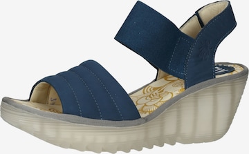 FLY LONDON Sandals in Blue: front