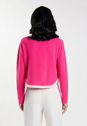 faina Knit Cardigan in Pink