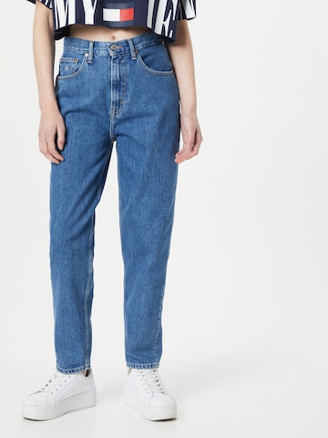 Tommy Jeans Tapered Jeans in Blue: front