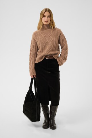 Part Two Sweter 'Channa' w kolorze brązowy