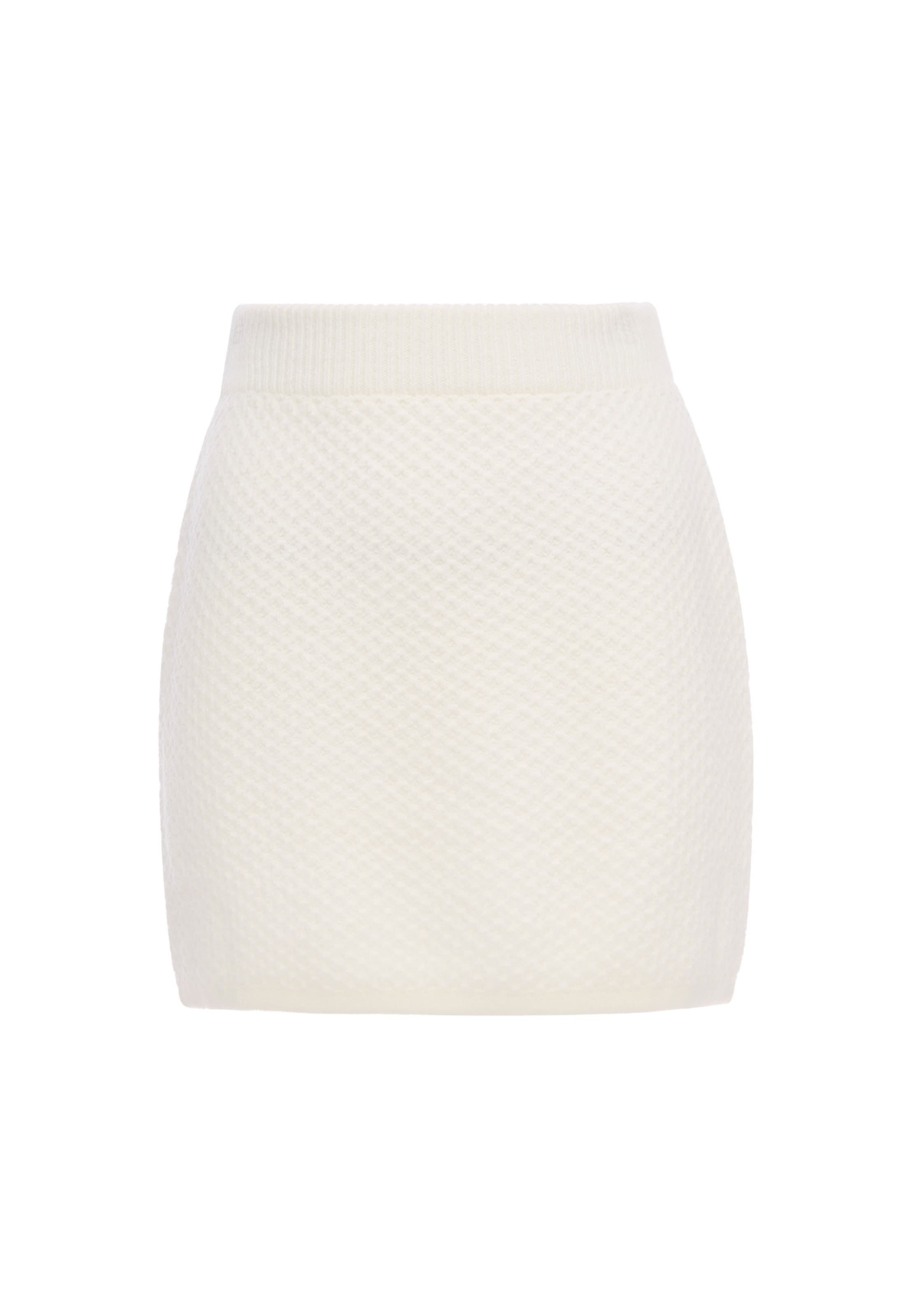 Jupe 'Young Fashion' MYMO en blanc : devant