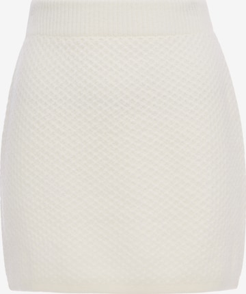 Jupe 'Young Fashion' MYMO en blanc : devant