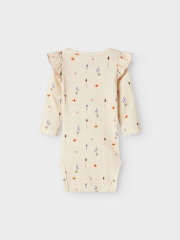 NAME IT - Pijama entero/body en beige