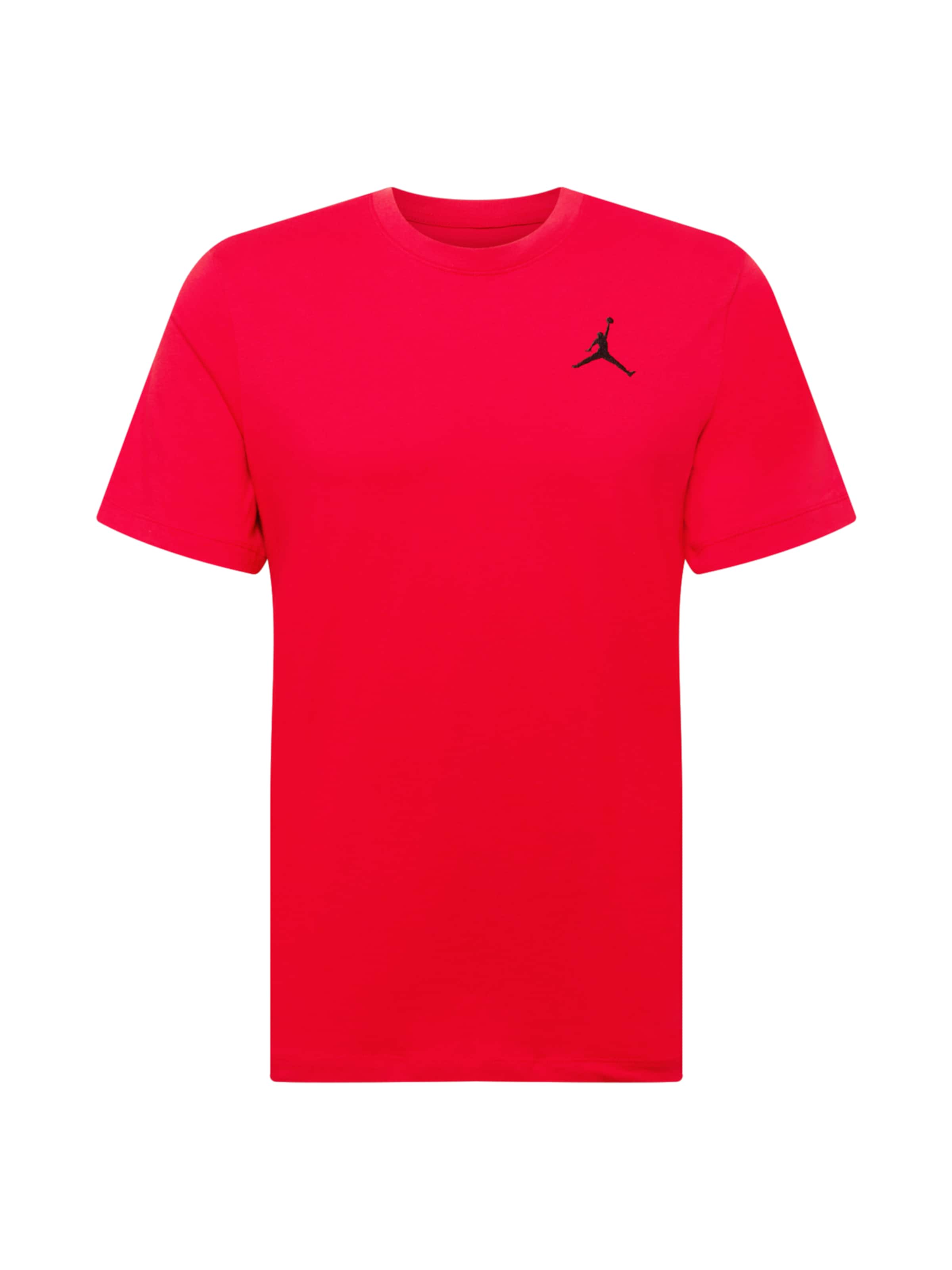 T-Shirt Jordan en rouge : devant