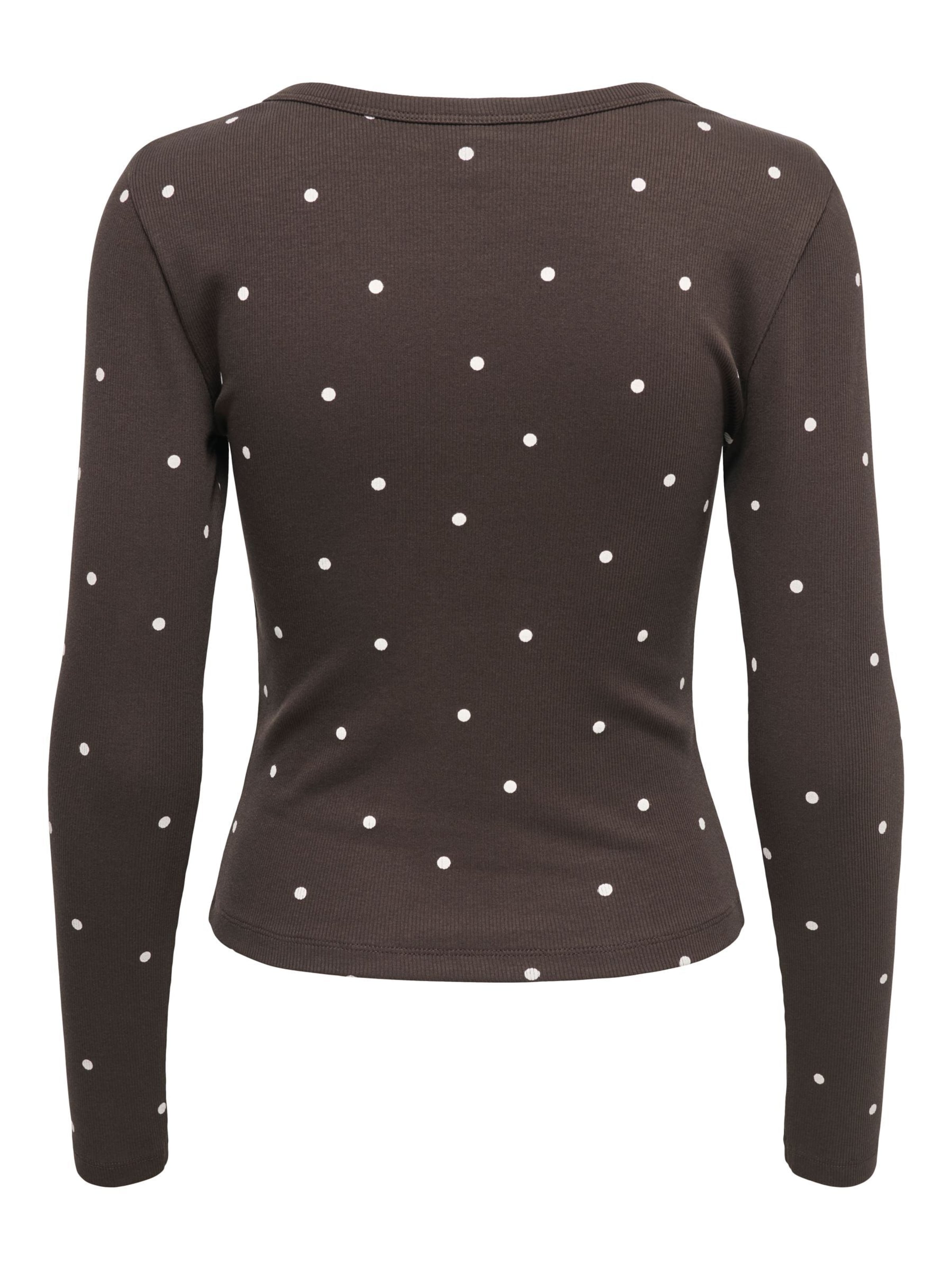 ONLY Shirt 'ONLFenja' in Braun