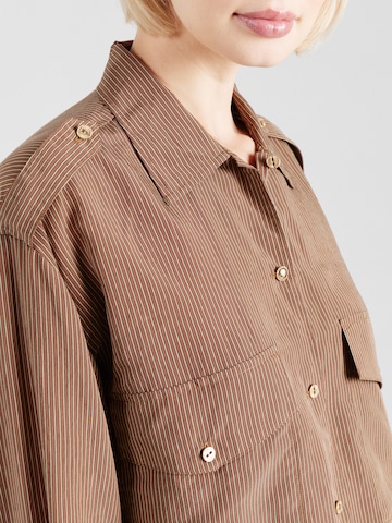 Chemisier 'HONORIA' sessun en marron
