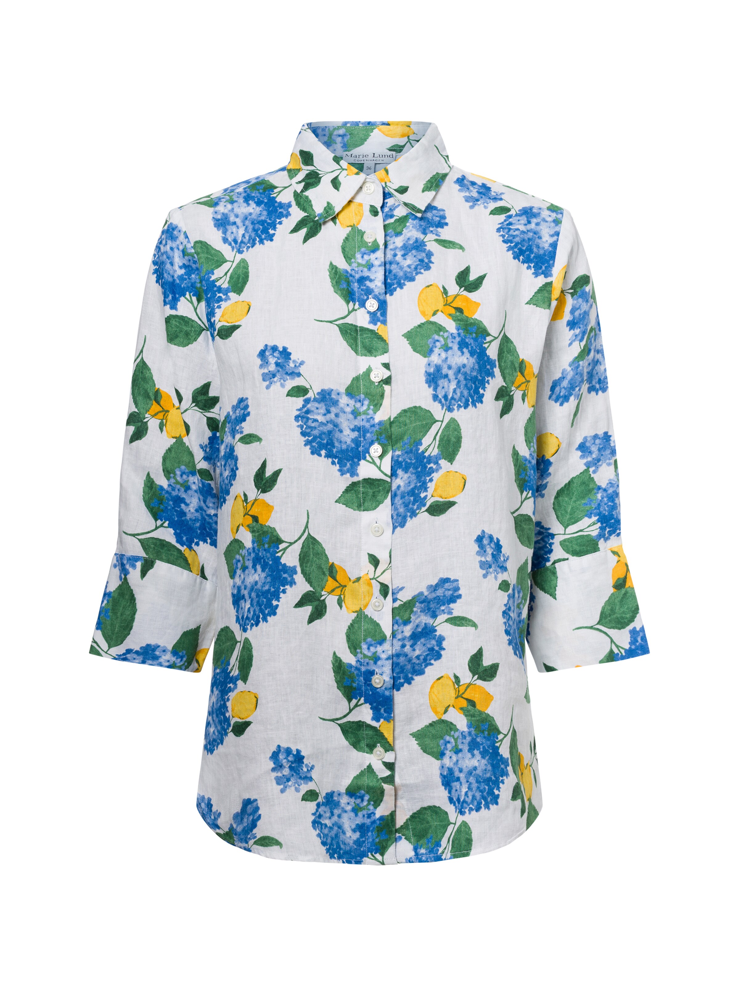 Marie Lund Blouse 'Rihab' in White: front