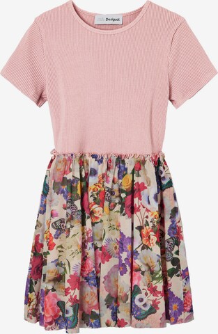 Robe Desigual en rose : devant