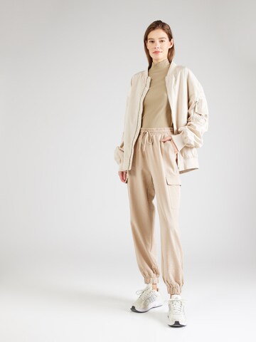 ONLY Tapered Cargobroek 'Katinka' in Beige