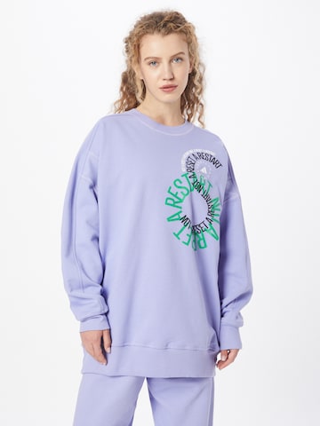 Sweat de sport ADIDAS BY STELLA MCCARTNEY en violet : devant