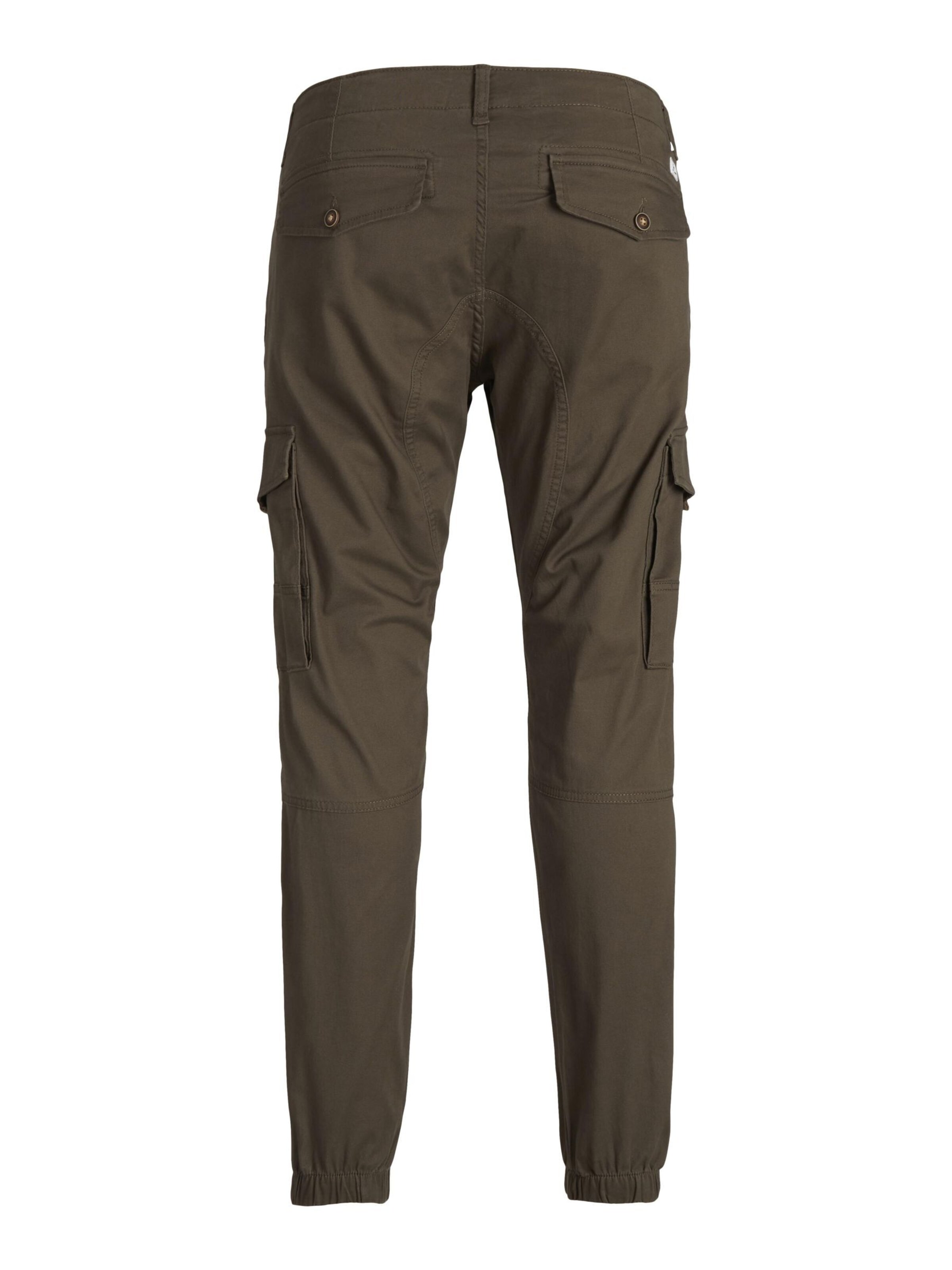 JACK & JONES Slimfit Kapsáče 'JJIPaul JJFLake' – hnědá