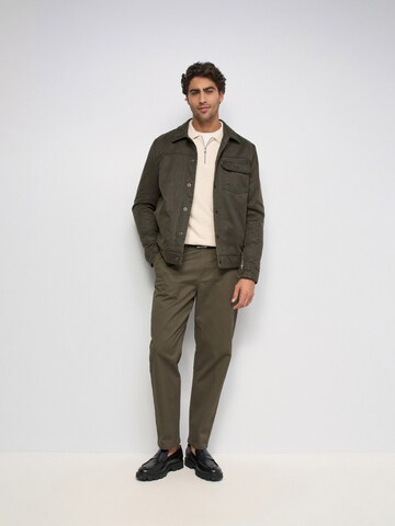 Salsa Jeans Tussenjas in Groen