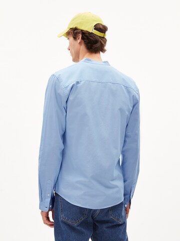 ARMEDANGELS Regular fit Button Up Shirt 'Tomas' in Blue