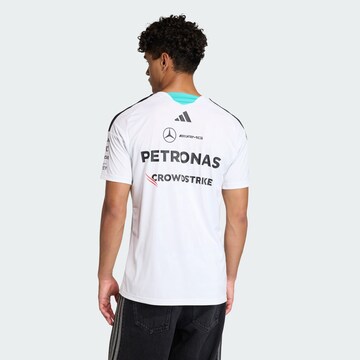 ADIDAS PERFORMANCE Functioneel shirt 'Mercedes-Amg Petronas Formula 1 Team Driver' in Wit