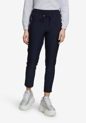 Coupe slim Pantalon Cartoon en bleu : devant