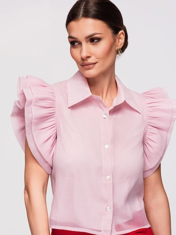 Ombre - Blusa en rosa