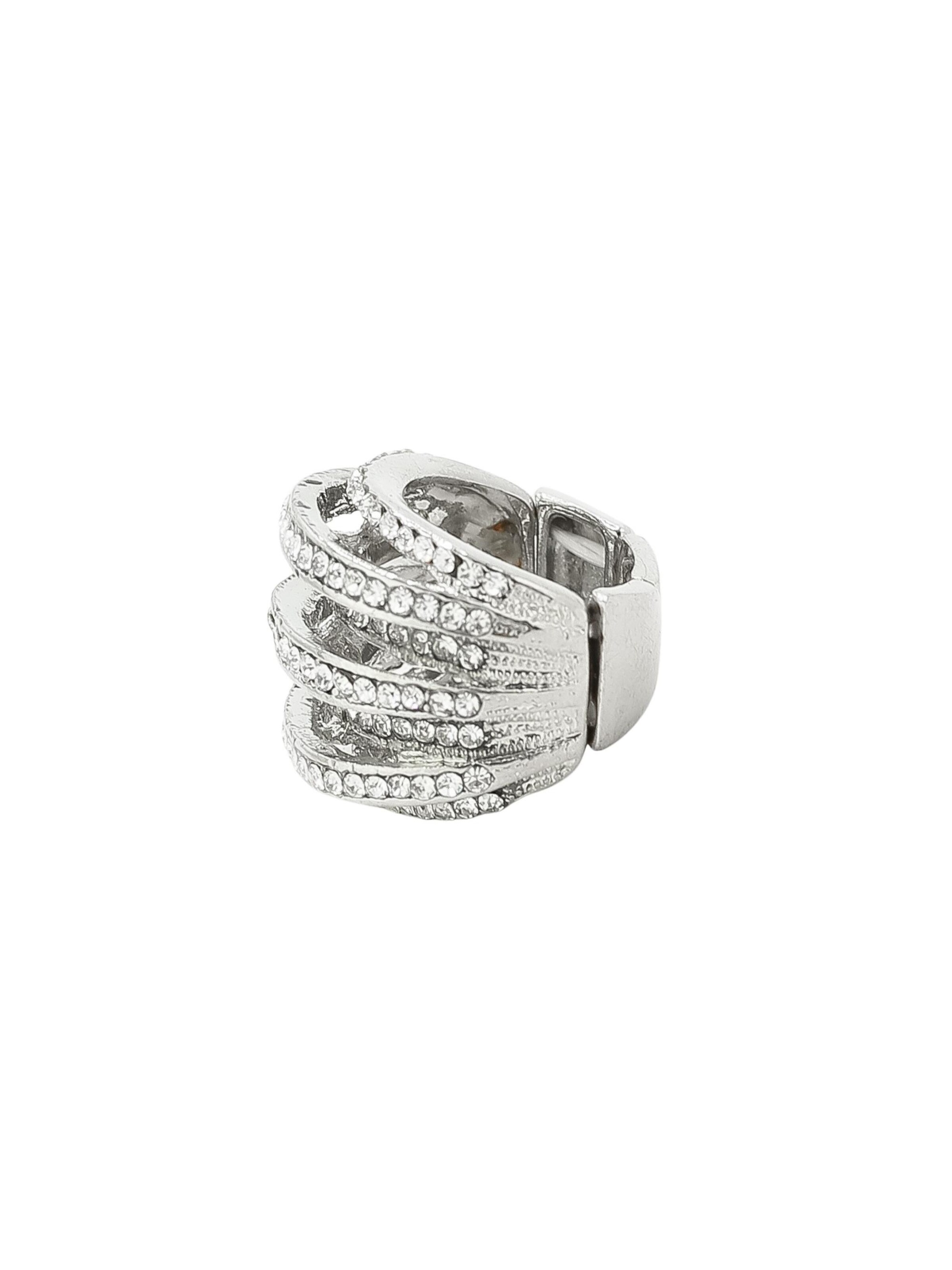 COLLEZIONE ALESSANDRO Ring 'Funkel'‌‌‌‌‌‌ in Silber
