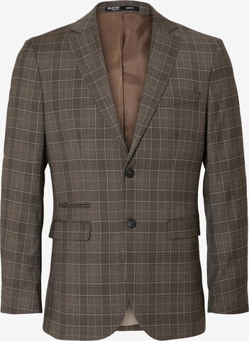 SELECTED HOMME Regular fit Suit Jacket 'Neil' in Brown: front