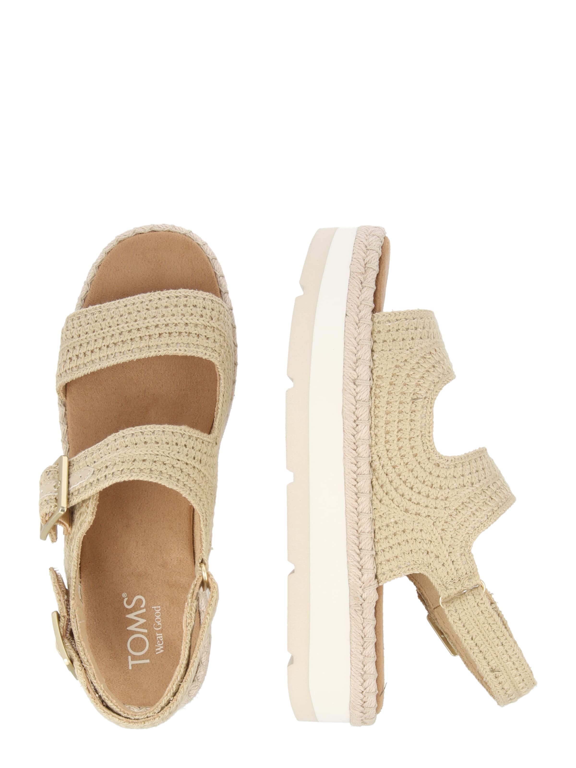TOMS - Sandalias 'GIANA' en beige