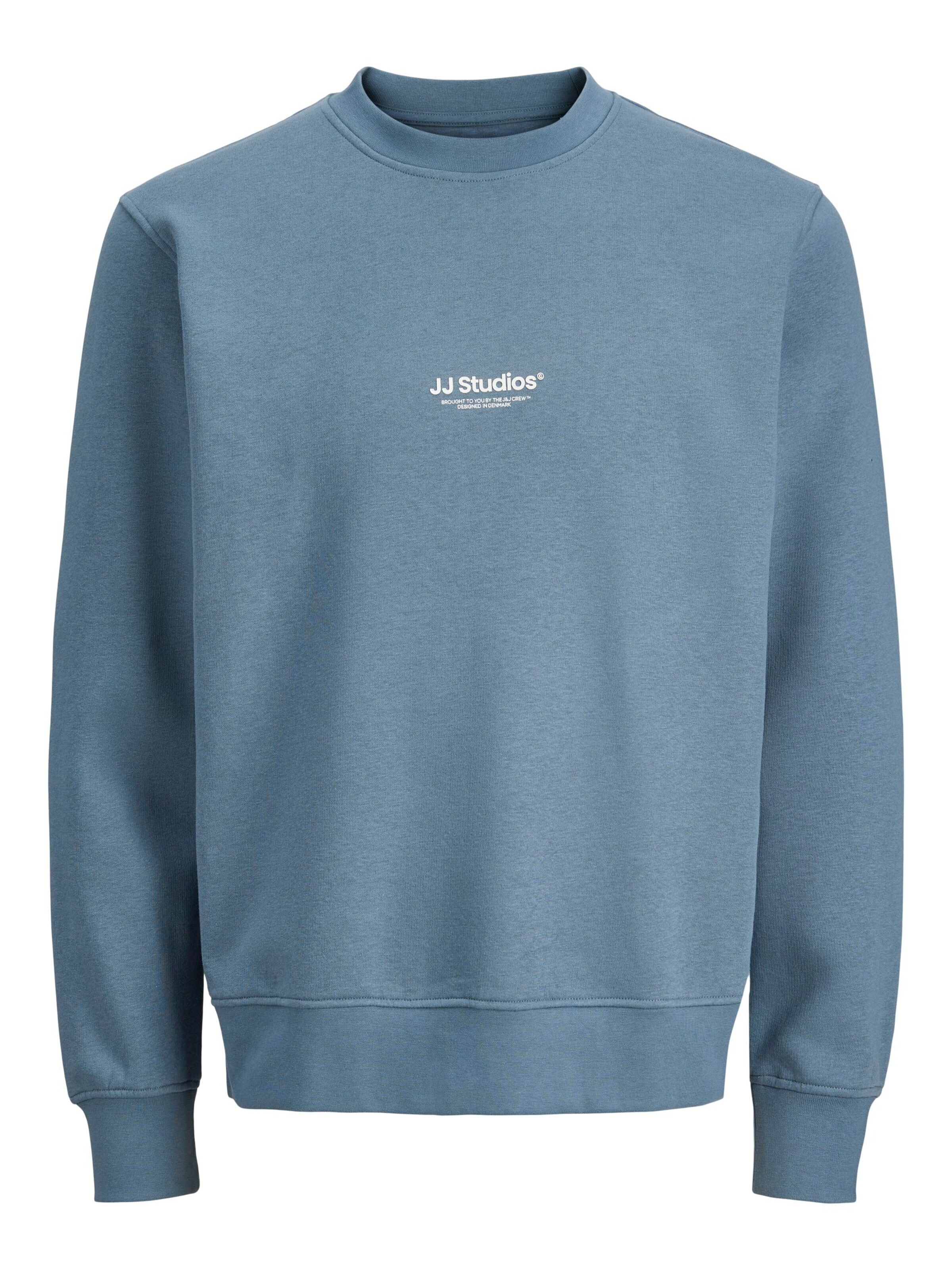 Jacks & Jones Sweatshirt 'Herren Sweatshirt' in Blue: front