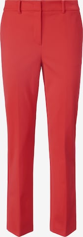 St. Emile Slimfit Broek in Rood: voorkant