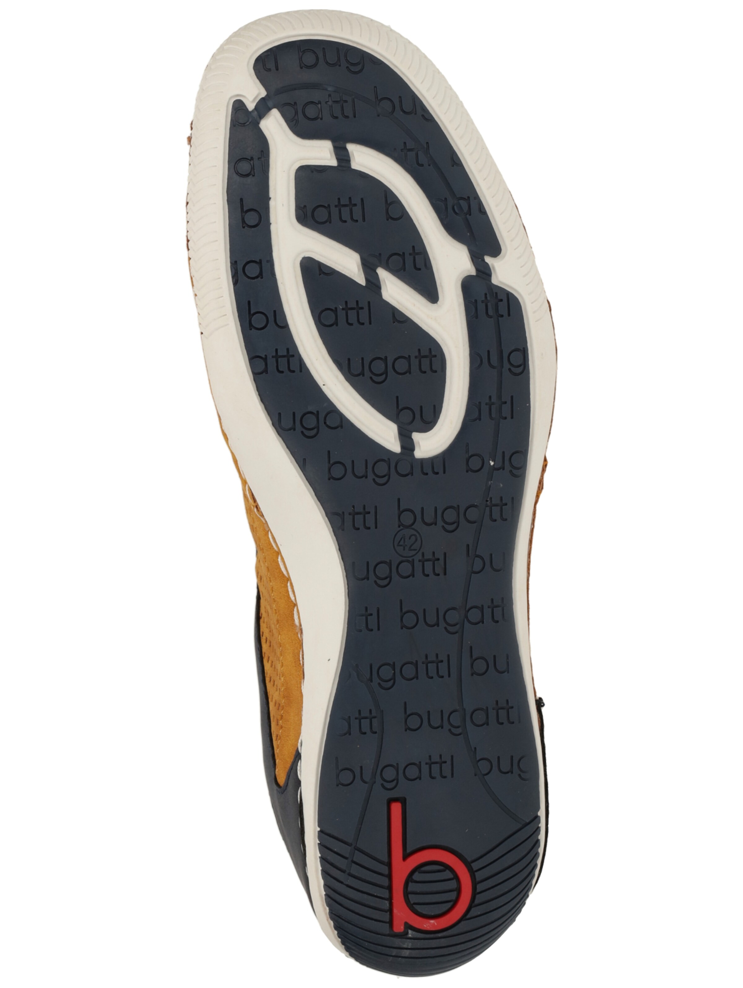 Sneaker bassa 'Canario' di bugatti in giallo