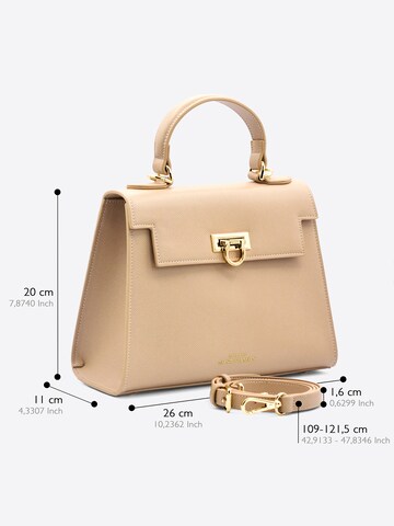 Borsa a mano 'Cannes' di Ateliers Saint Germain in beige