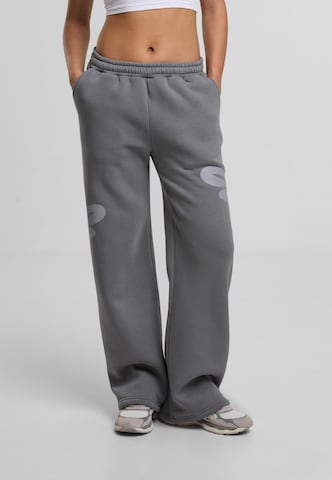 Wide Leg Pantalon Felicious en gris : devant