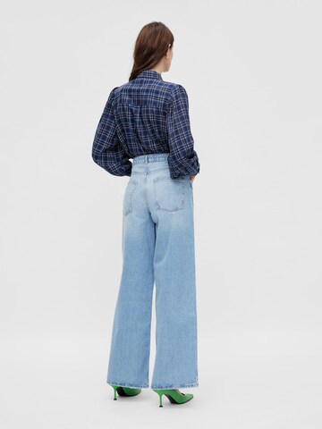 ONLY Wide Leg Jeans 'Vela' in Blau